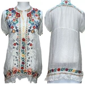 Johnny Was Mikones Tunic NWT (oversized)